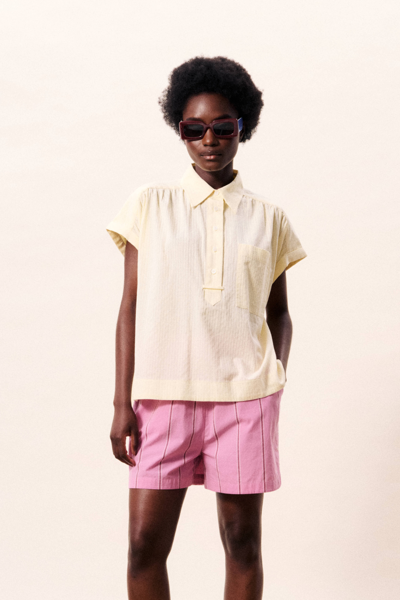 BRIZEA TOP -  BUTTER