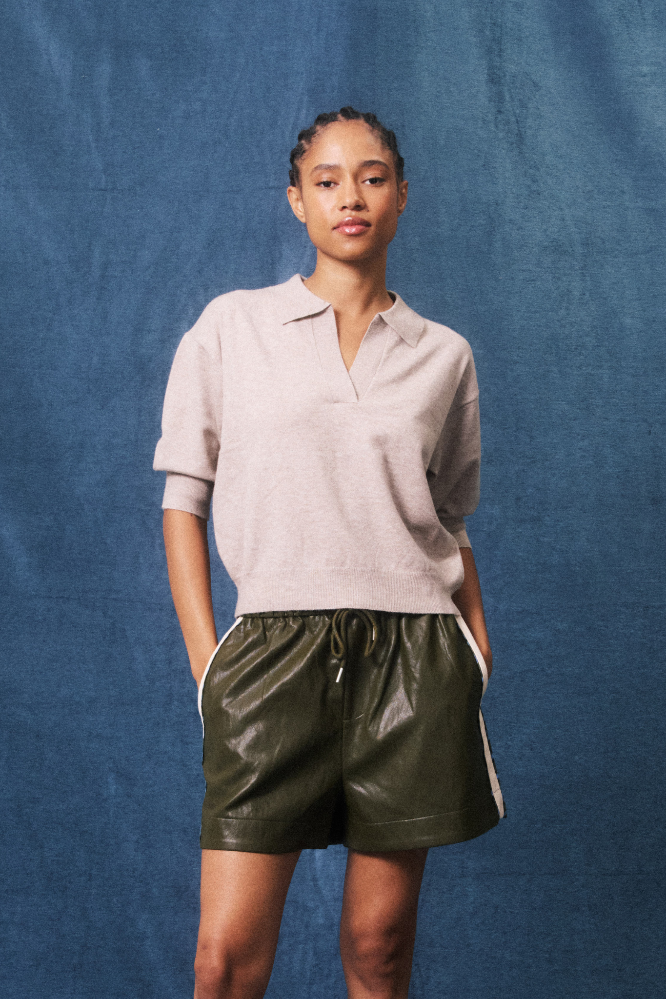 SAMONA POLO SHIRT - BEIGE