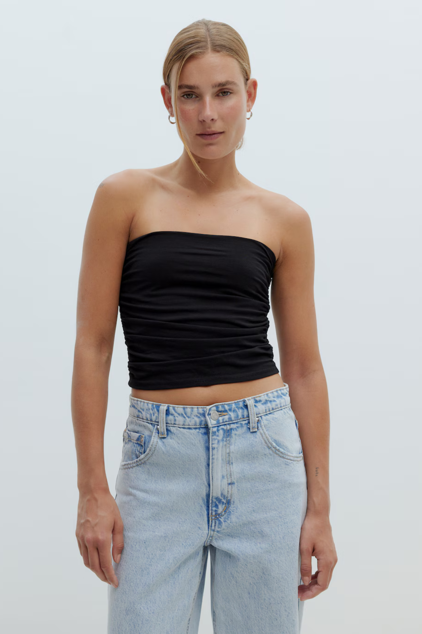 SEVERINA TOP - BLACK