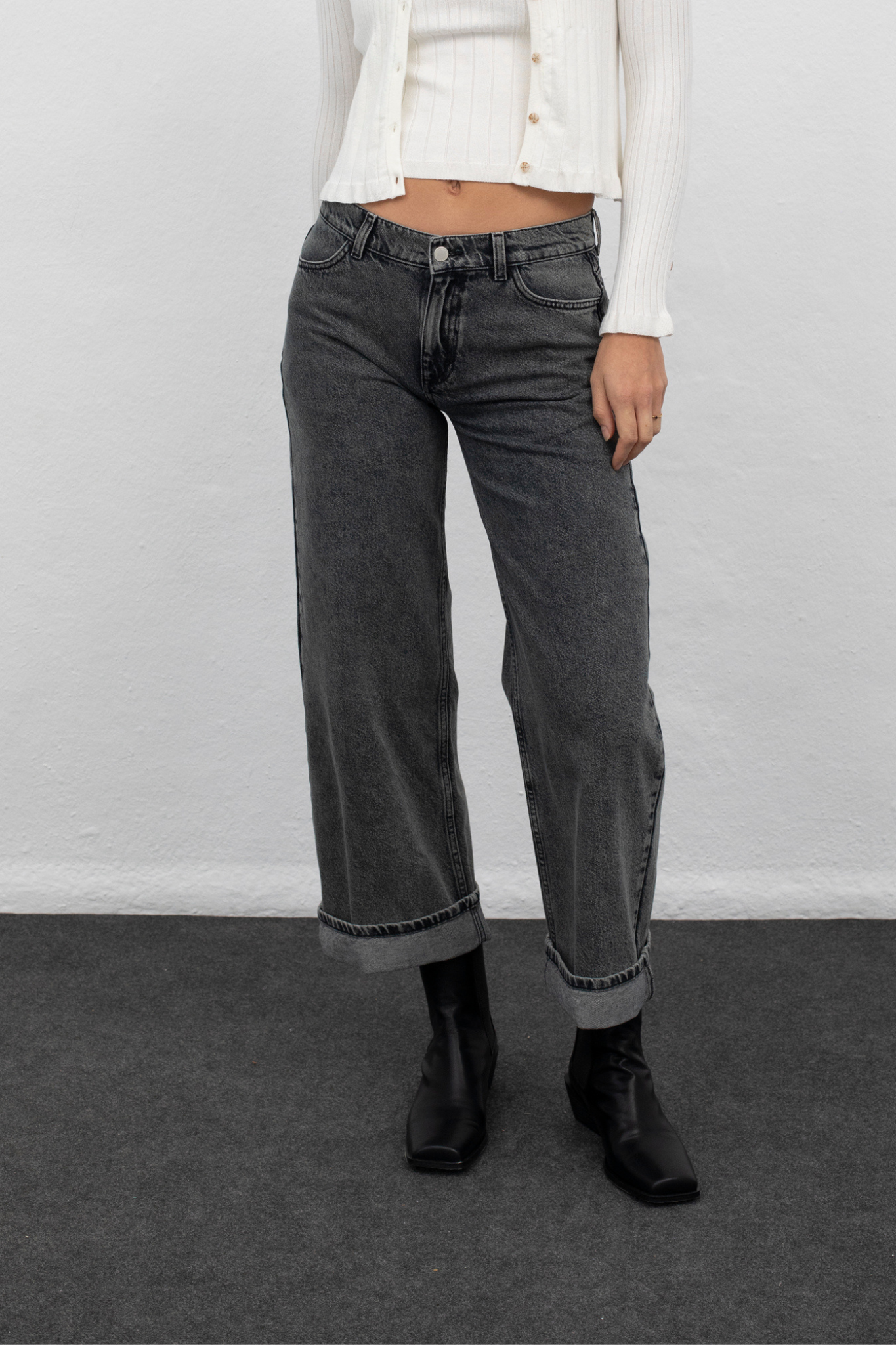 XUHUI JEANS - ANTHRACITE