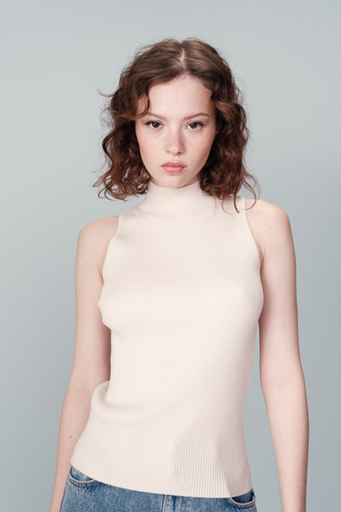 NARCISSE TOP - BEIGE