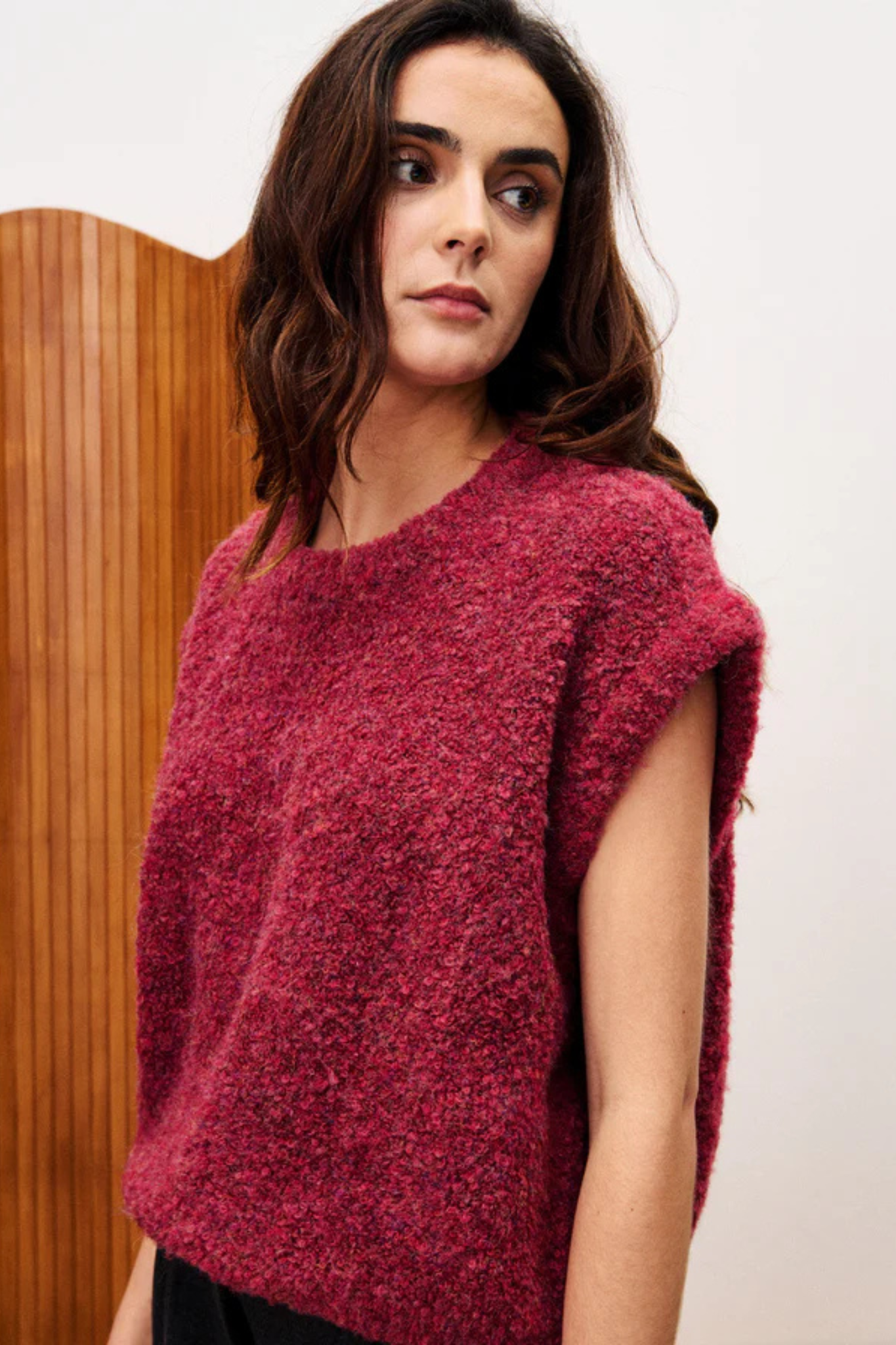 JASMIN PULLOVER - BORDEAUX