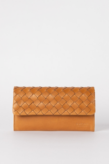 PAU'S POUCH - COGNAC WOVEN CLASSIC LEATHER