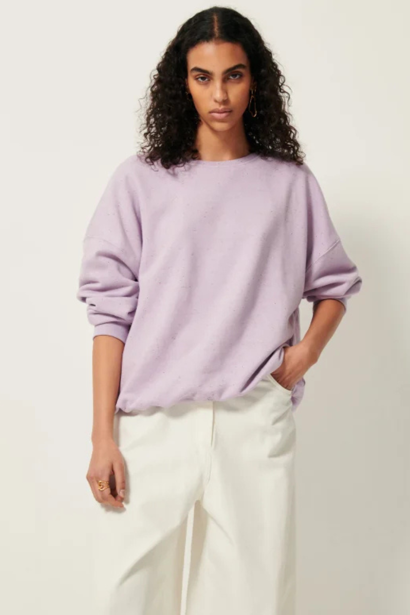 CHEBBI SWEATER OVERSIZE - WILD LILA