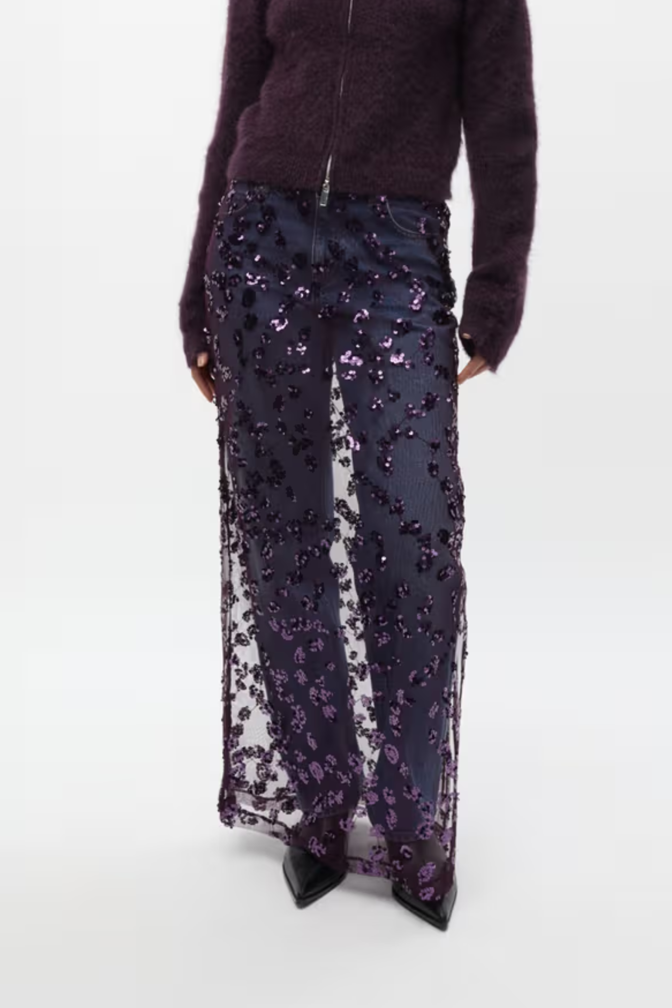 ISBERGA SKIRT - PLUM PERFECT