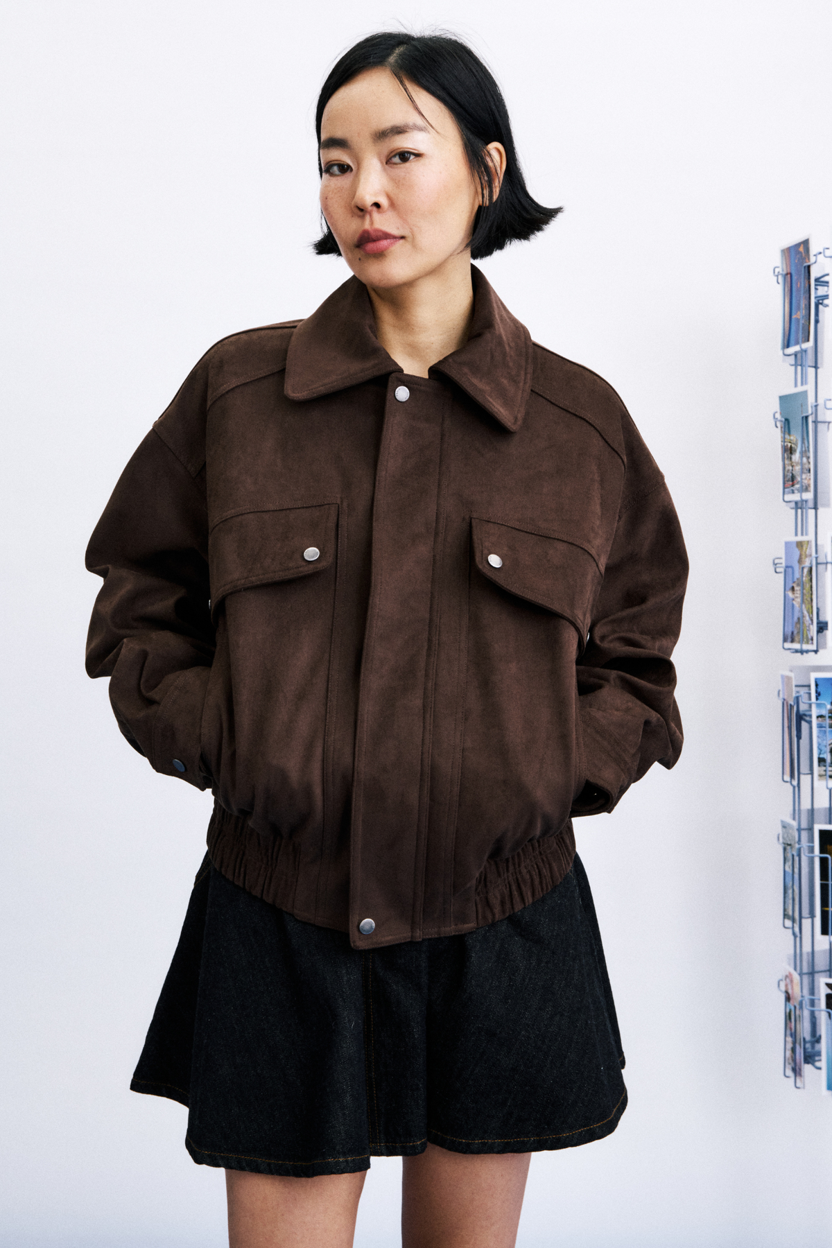 FOXTON VESTE - CHOCOLAT