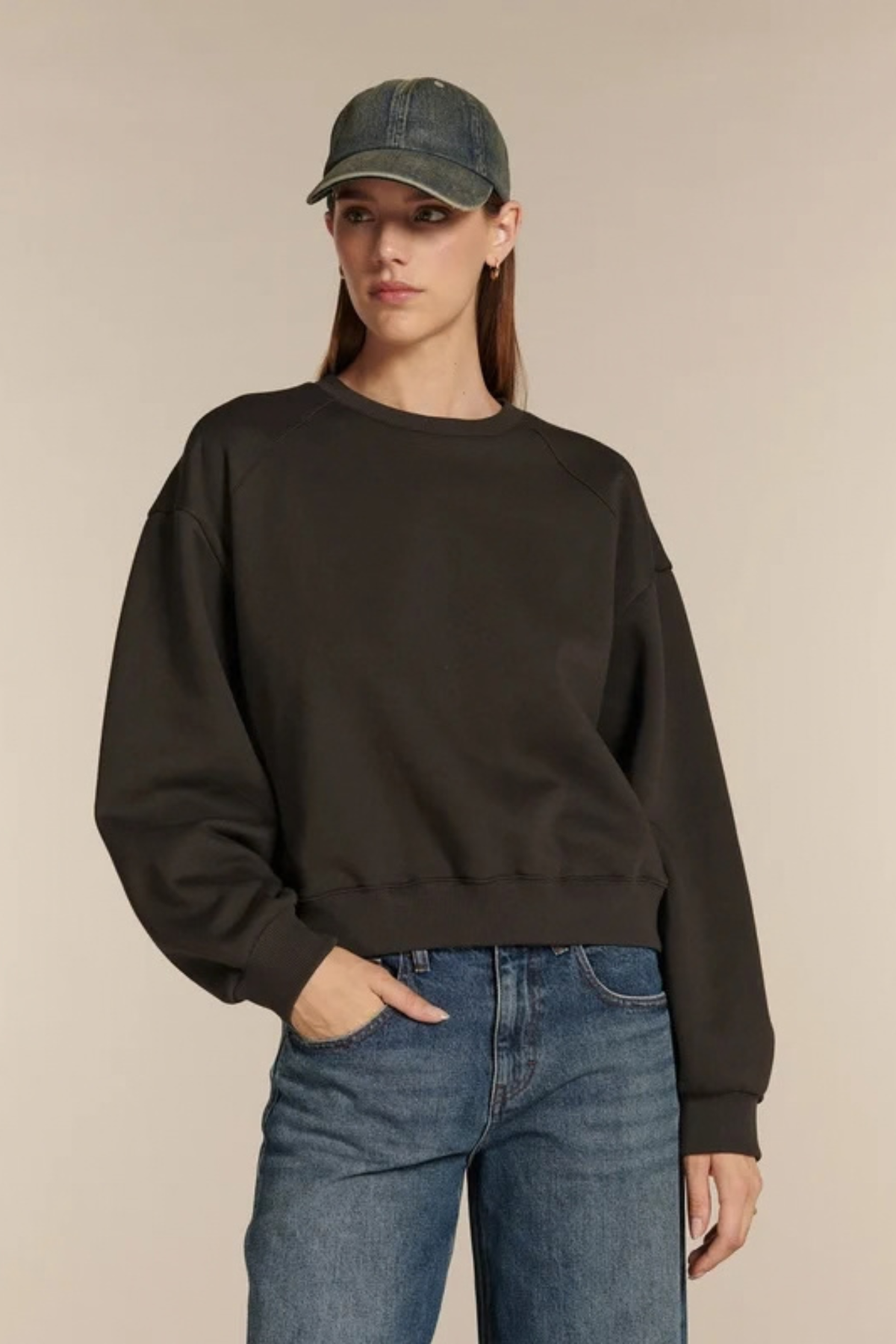 COLLEGE TOP - TRUFFLE