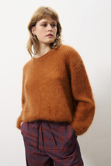 PATSY KNITWEAR - OCRE