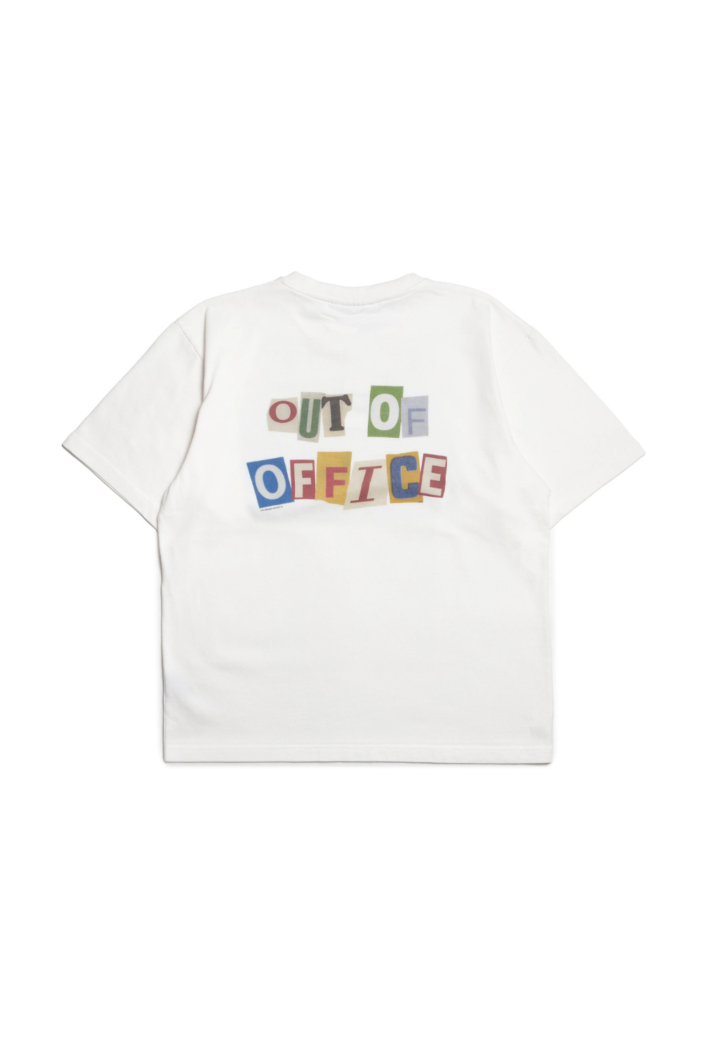 NEWSPAPER T-SHIRT - OFF WHITE