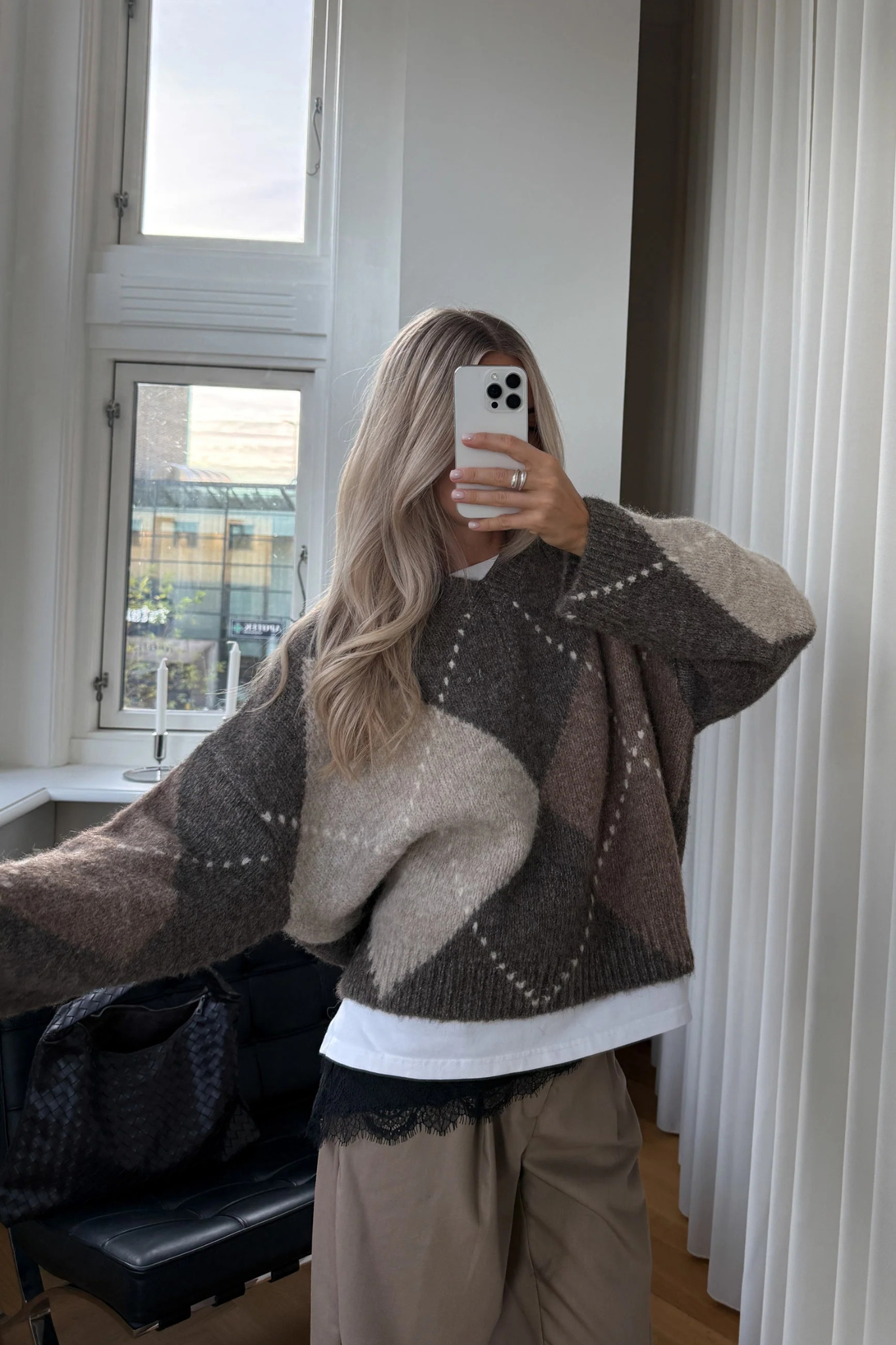 LAI KNIT - ASH BROWN MIX