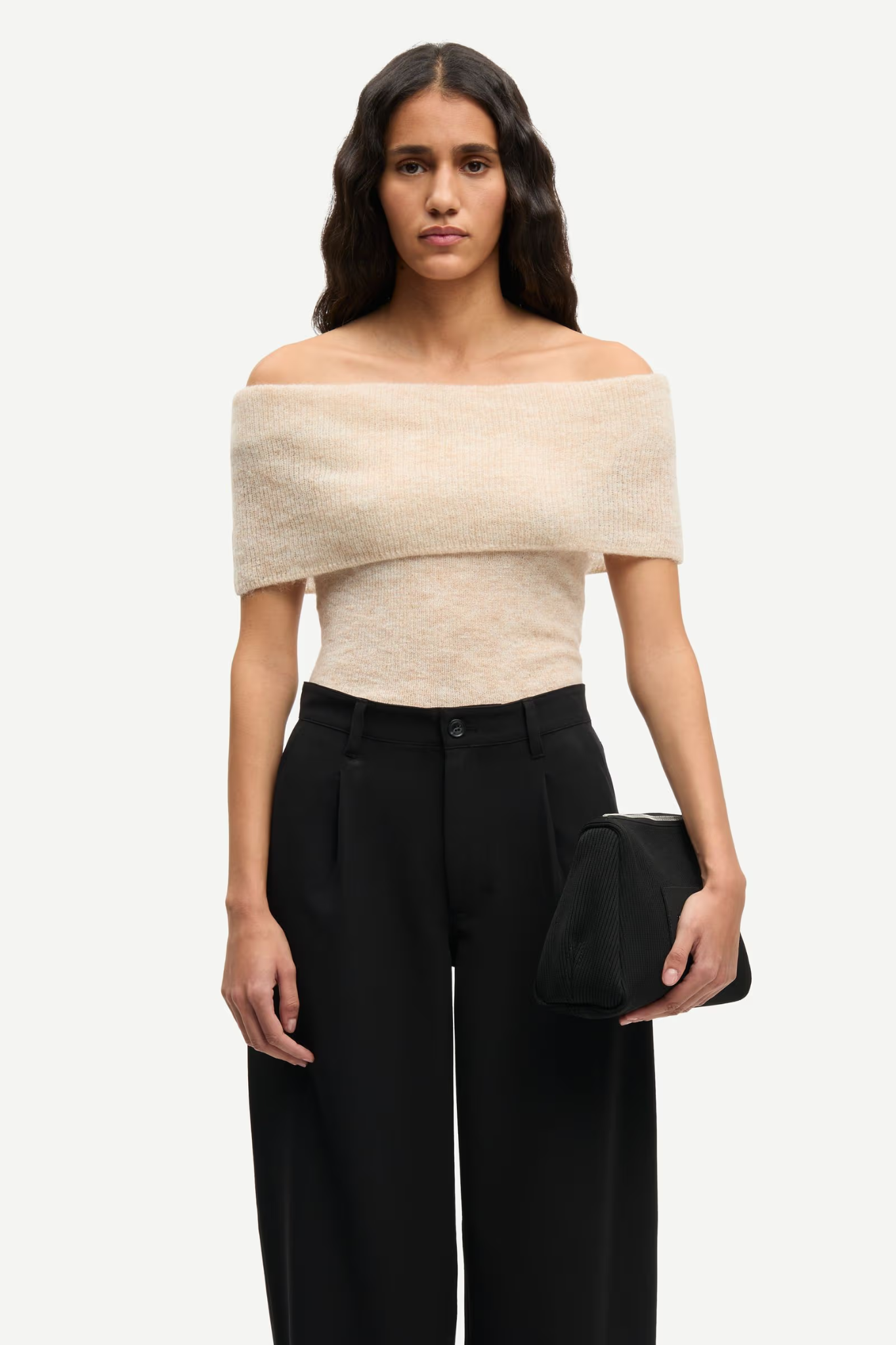 HERA TOP - BONE WHITE MEL
