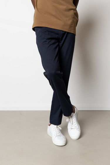 MILANO BRENDON JERSEY PANTS - NAVY