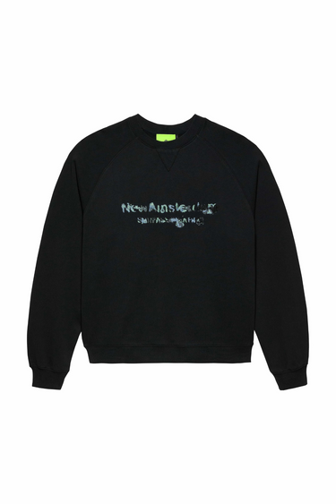 AQUARELLE LOGO SWEAT - BLACK