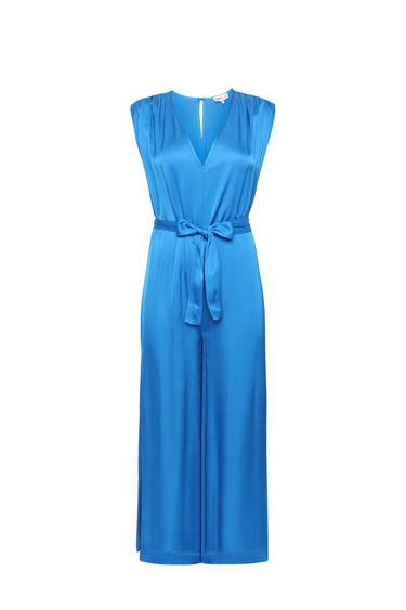 CADIA JUMPSUIT - BLEU ELECTRIQUE