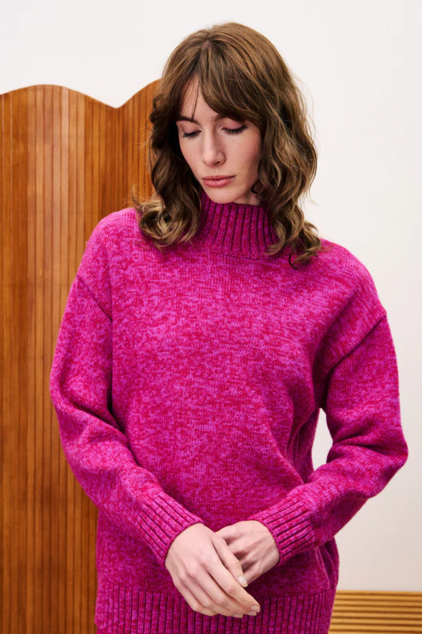 PERREIN PULLOVER - FUCHSIA
