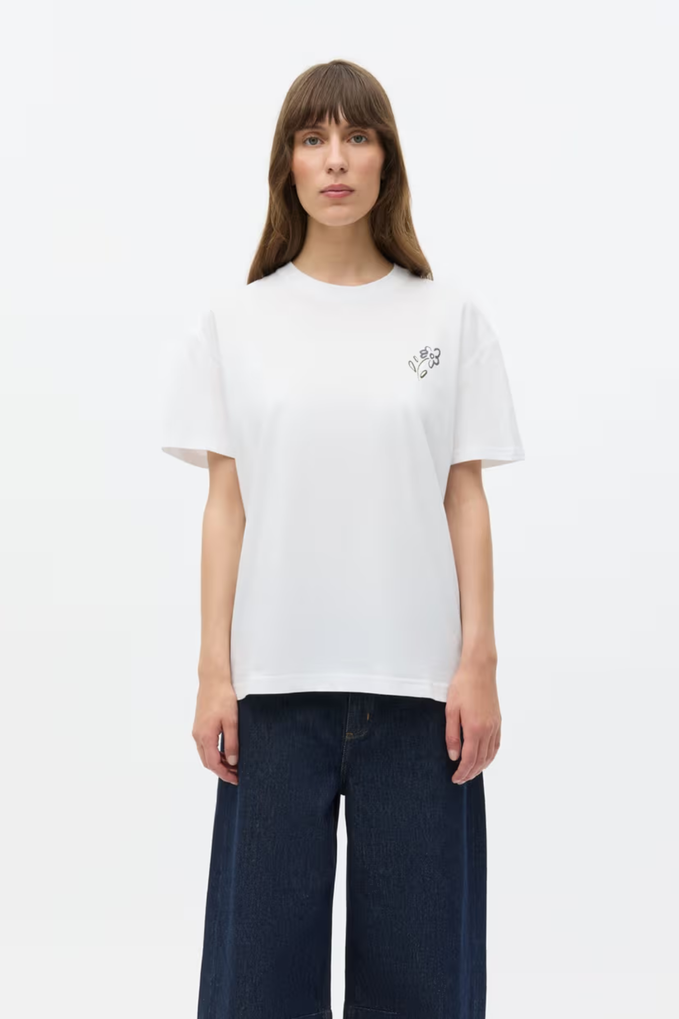 KULLA SS T-SHIRT - FLOWER DAYBREAK