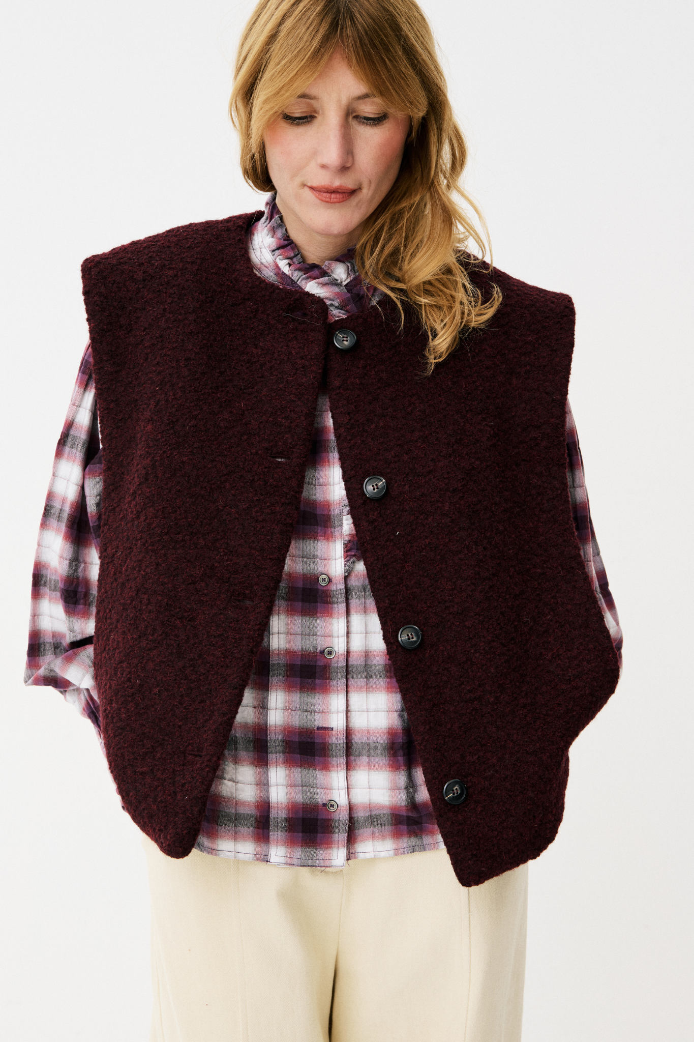 ANAITA GILET - BORDEAUX