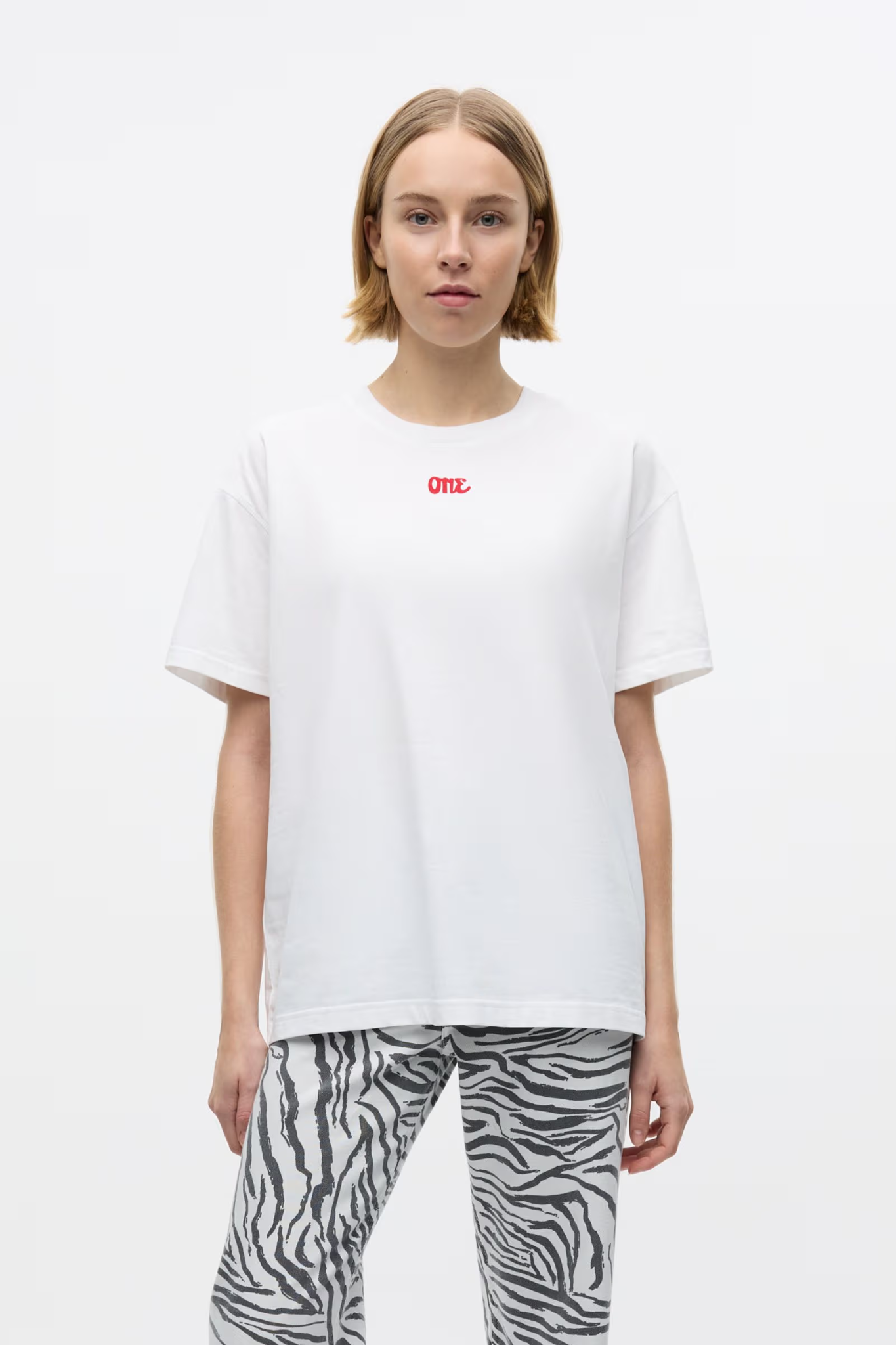 ENKULLA SS T-SHIRT - WHITE ONE LOVE