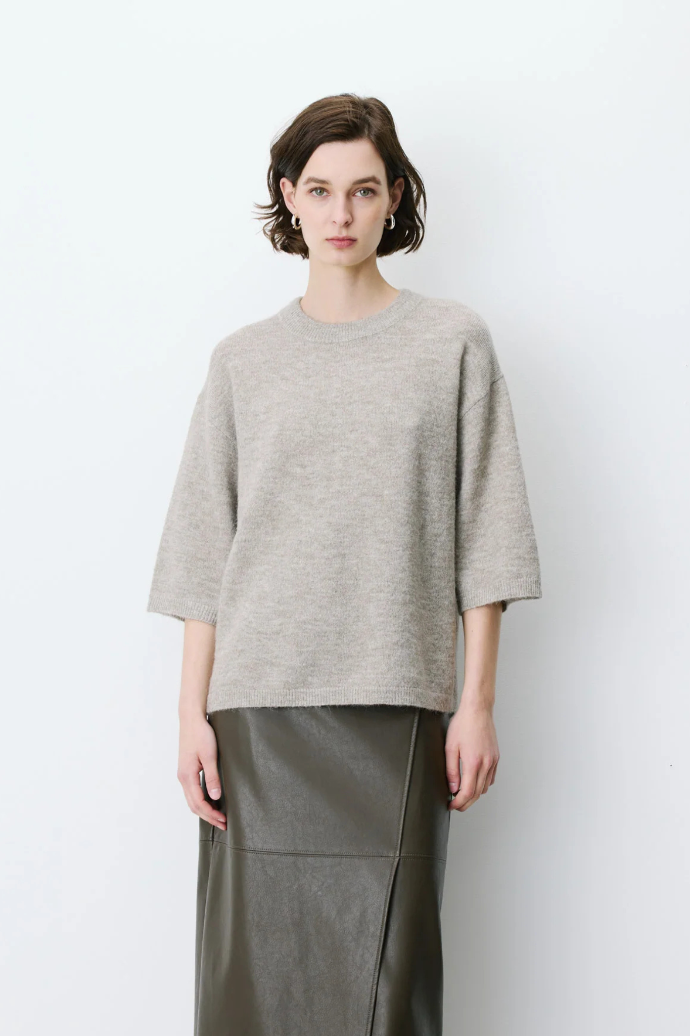 ASHER SWEATER - GREGE