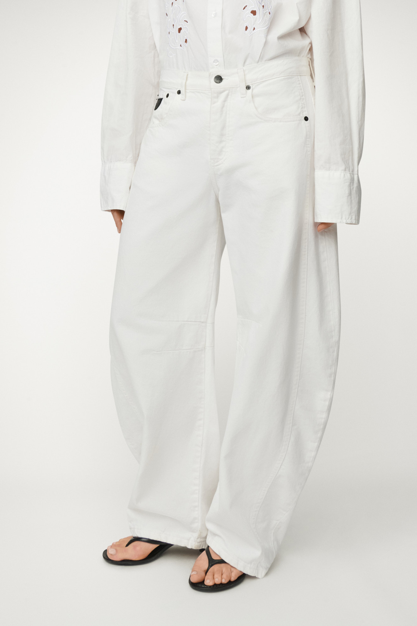 ALIANA JEANS - WHITE