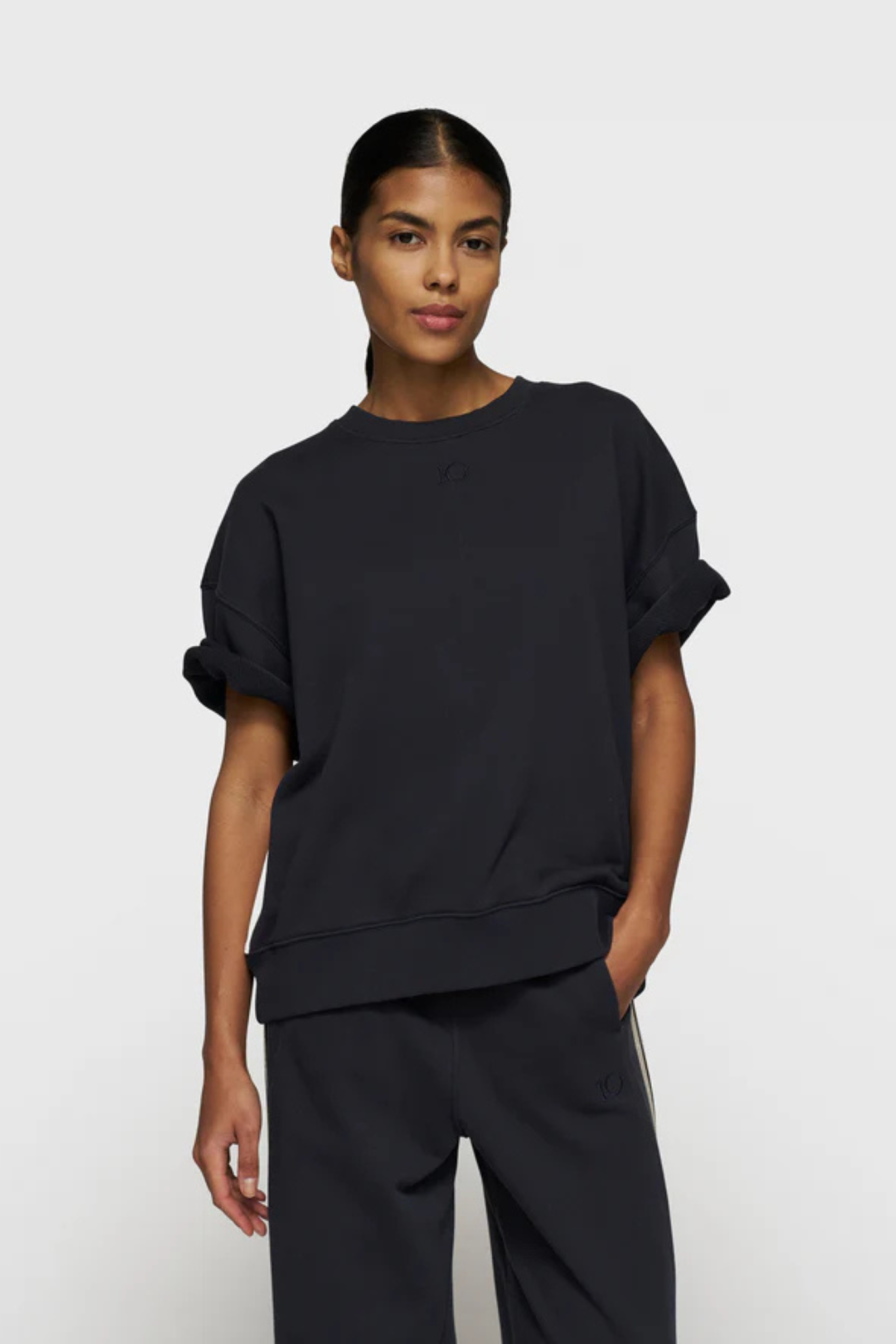 SHORT SLEEVE SWEATER PATCH - DARK NAVY