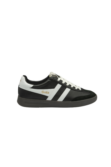 CYCLONE LEATHER SNEAKERS WOMEN - BLACK/WHITE/DARK GUM