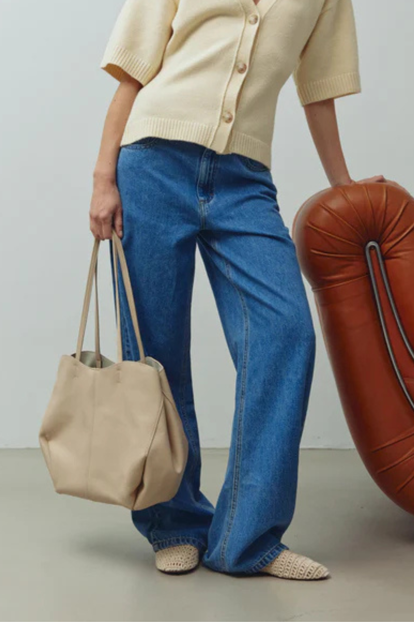 KATY MW JEANS - BLUE WASH