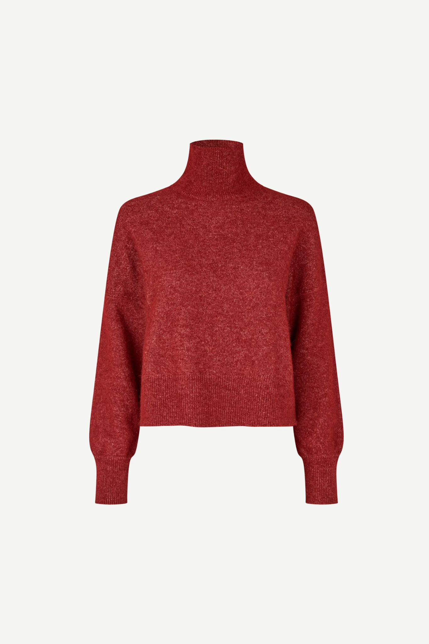 NOLA T-NECK KNITWEAR - SUN-DRIED TOMATO