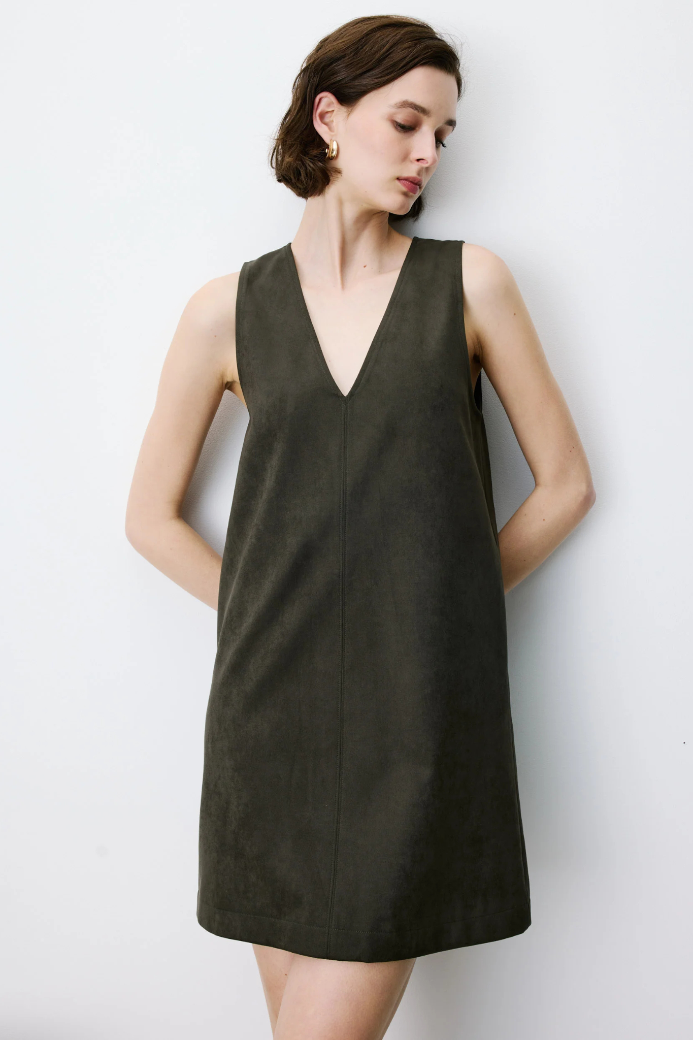 ANAYA DRESS - KHAKI