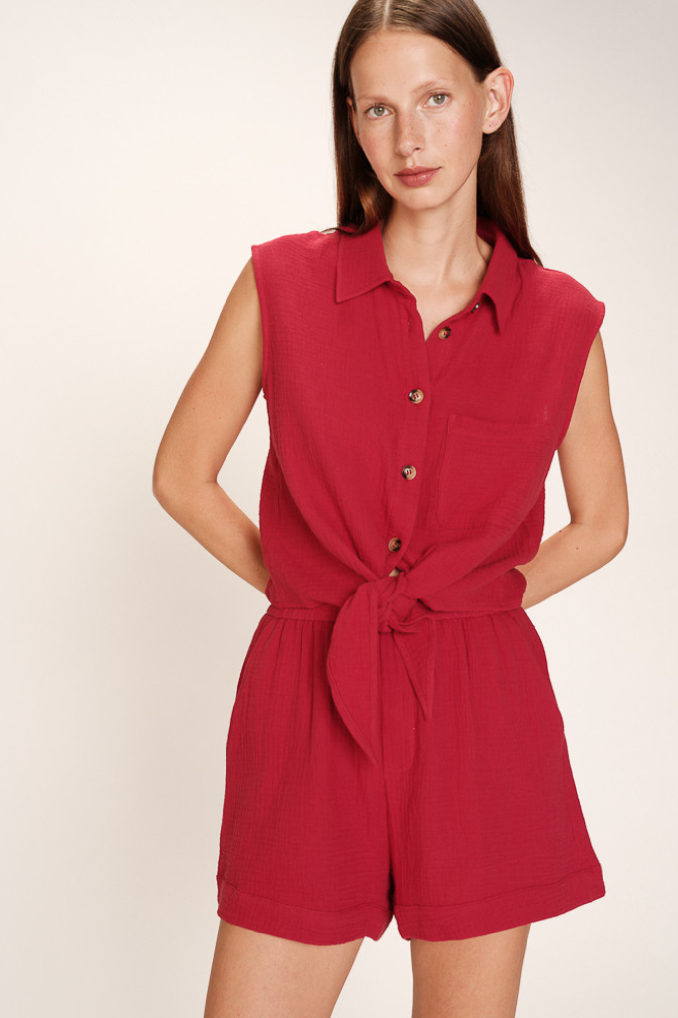 REGLISSE SHIRT - CERISE