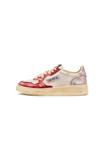 AVLW-MT01 SUP VINT LOW WOM METAL - RED/PINK