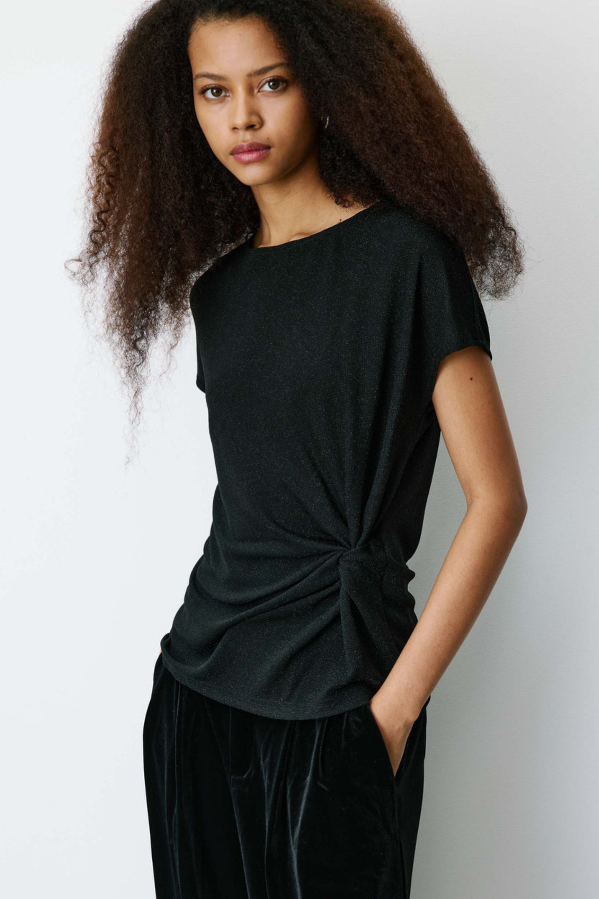 BALY TOP - BLACK