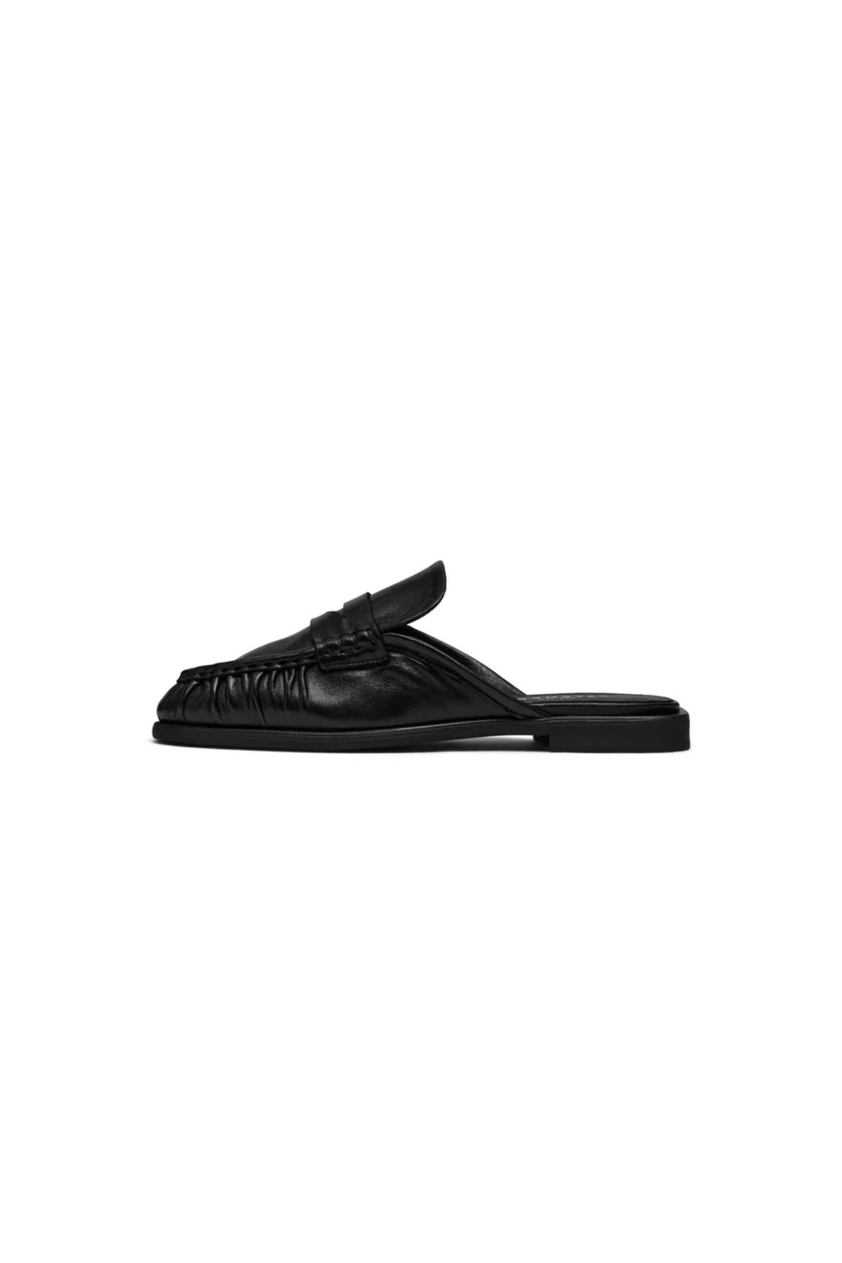 ELMIRA MULE SHOES - BLACK
