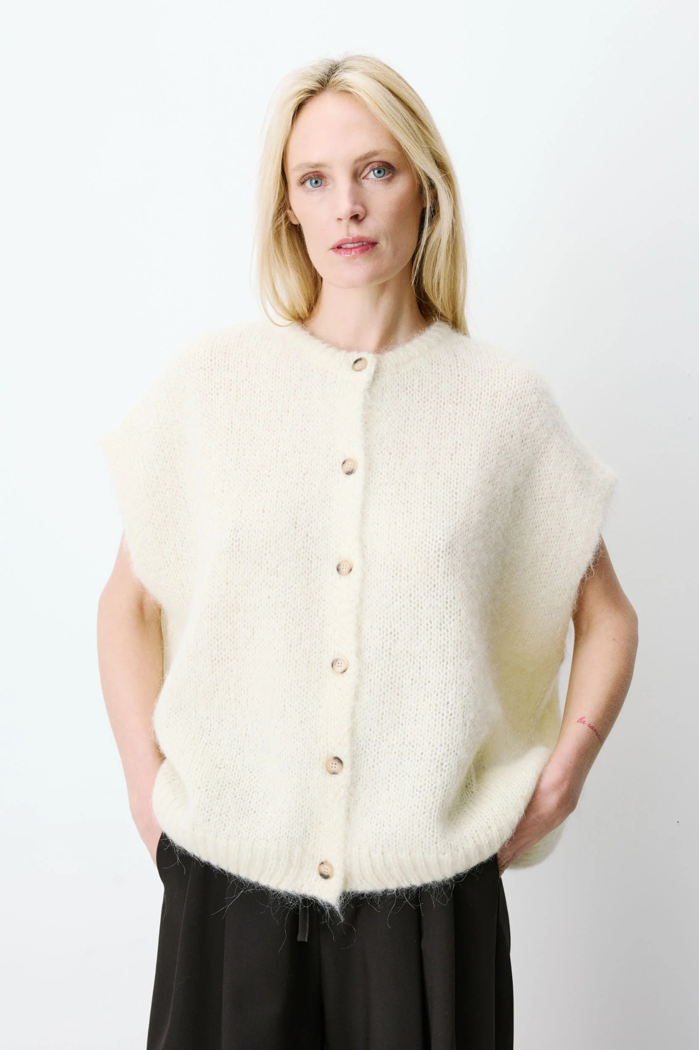 ADDISON CARDIGAN - VANILLE