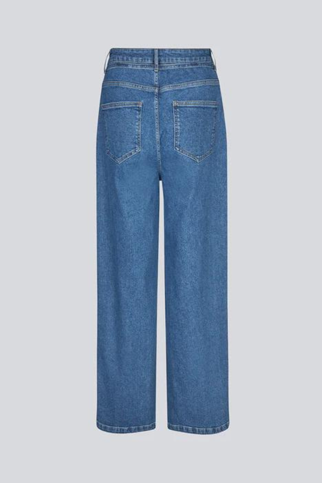 ISOLDE SOLID PANTS - DISTRESSED BLUE