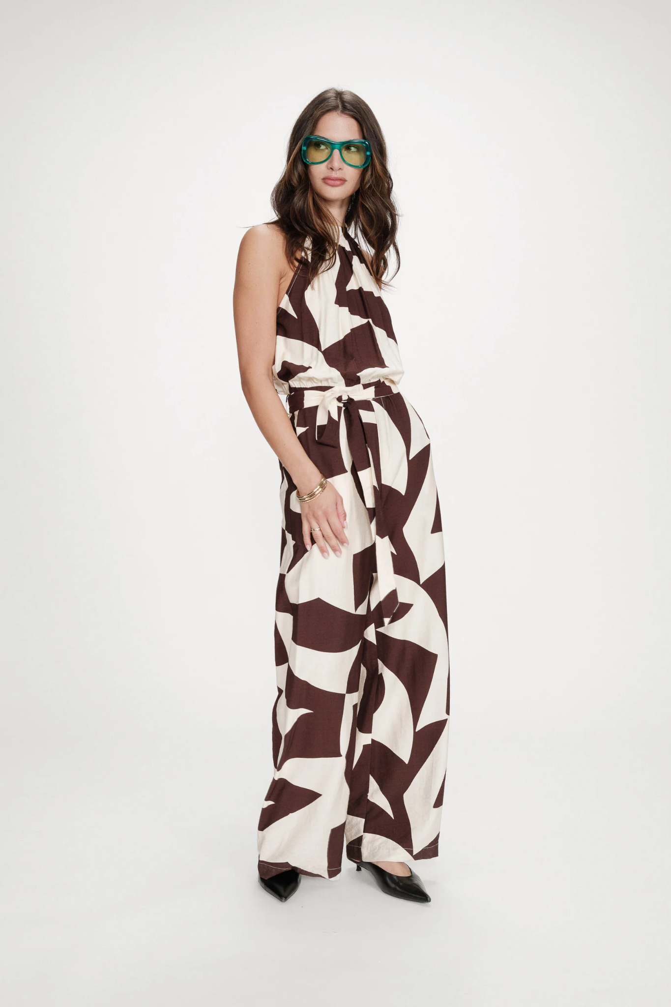 VEDETTE JUMPSUIT - CHOCOLAT