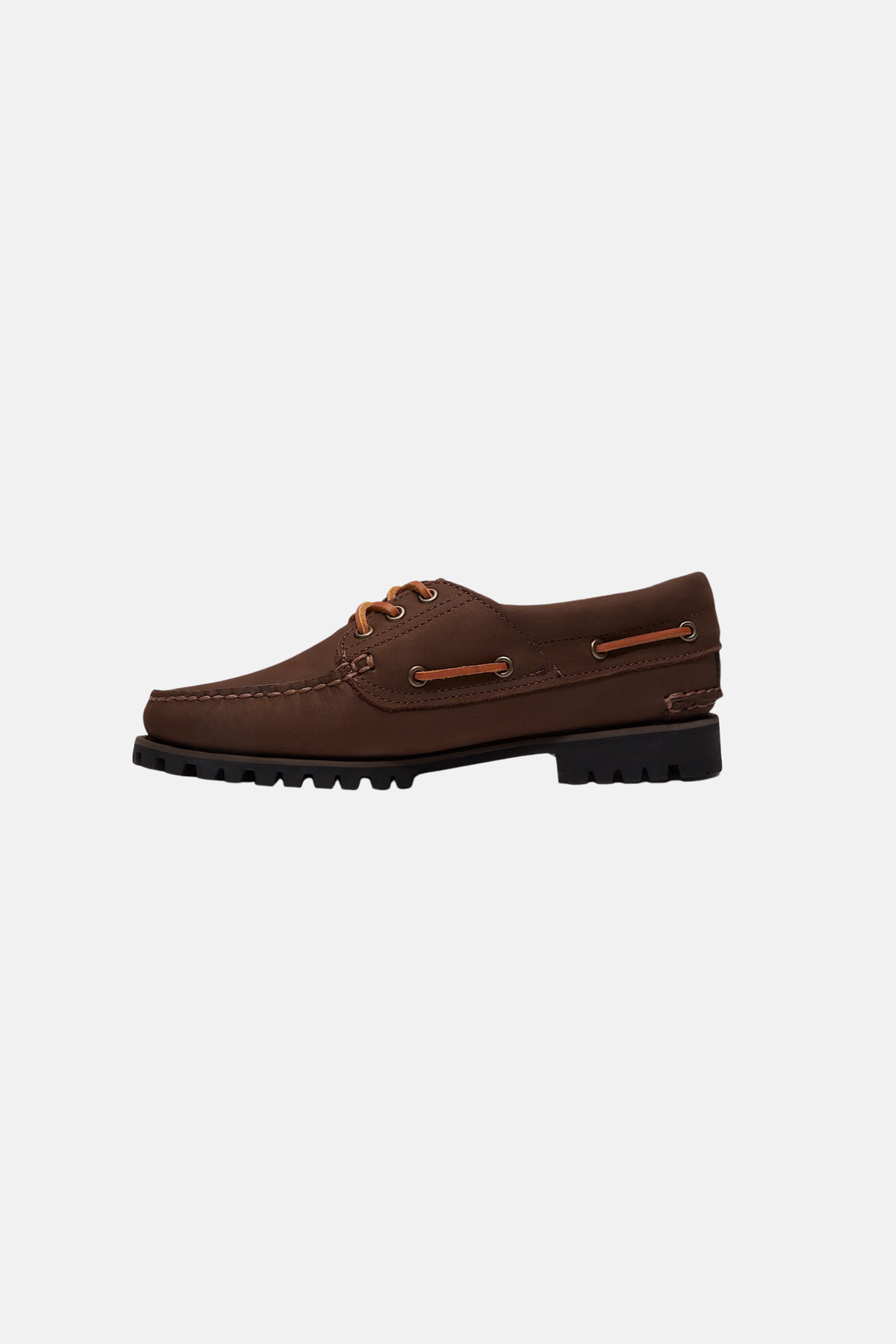BOAT WOMEN SHOES - DARK BROWN NUBUCK