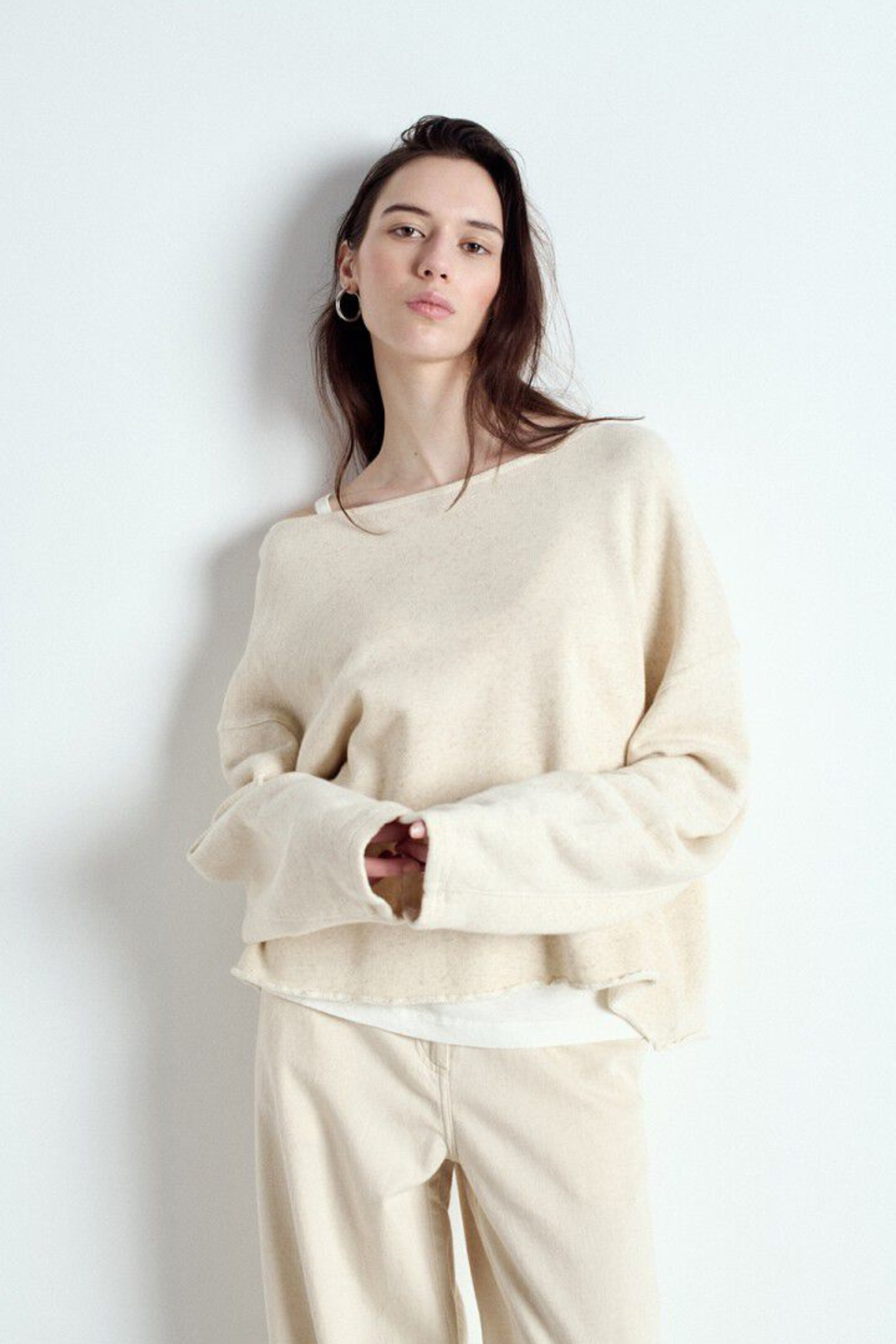 ITONAY SWEATER - ECRU MELANGE