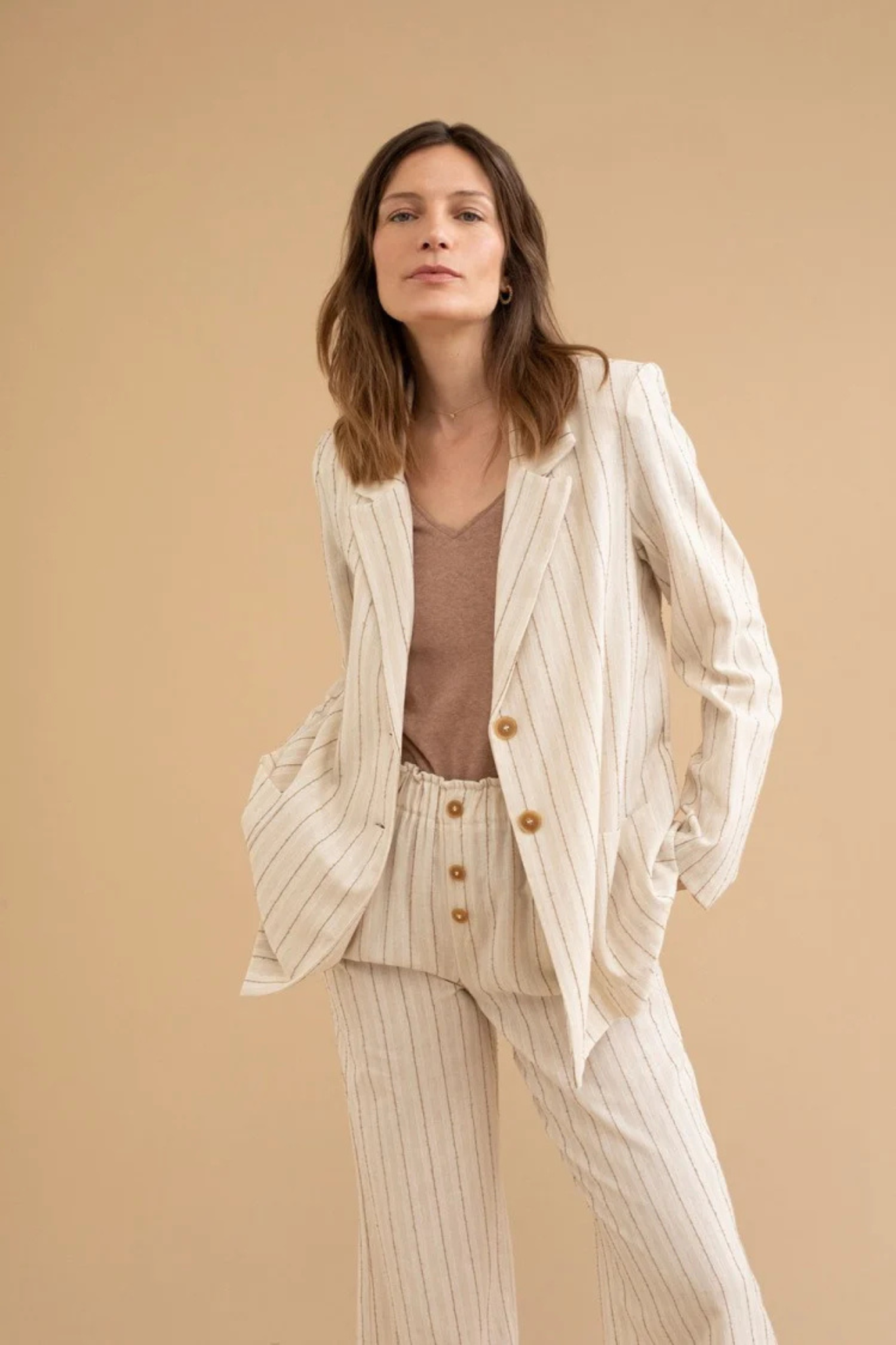 PASYON BLAZER - BEIGE