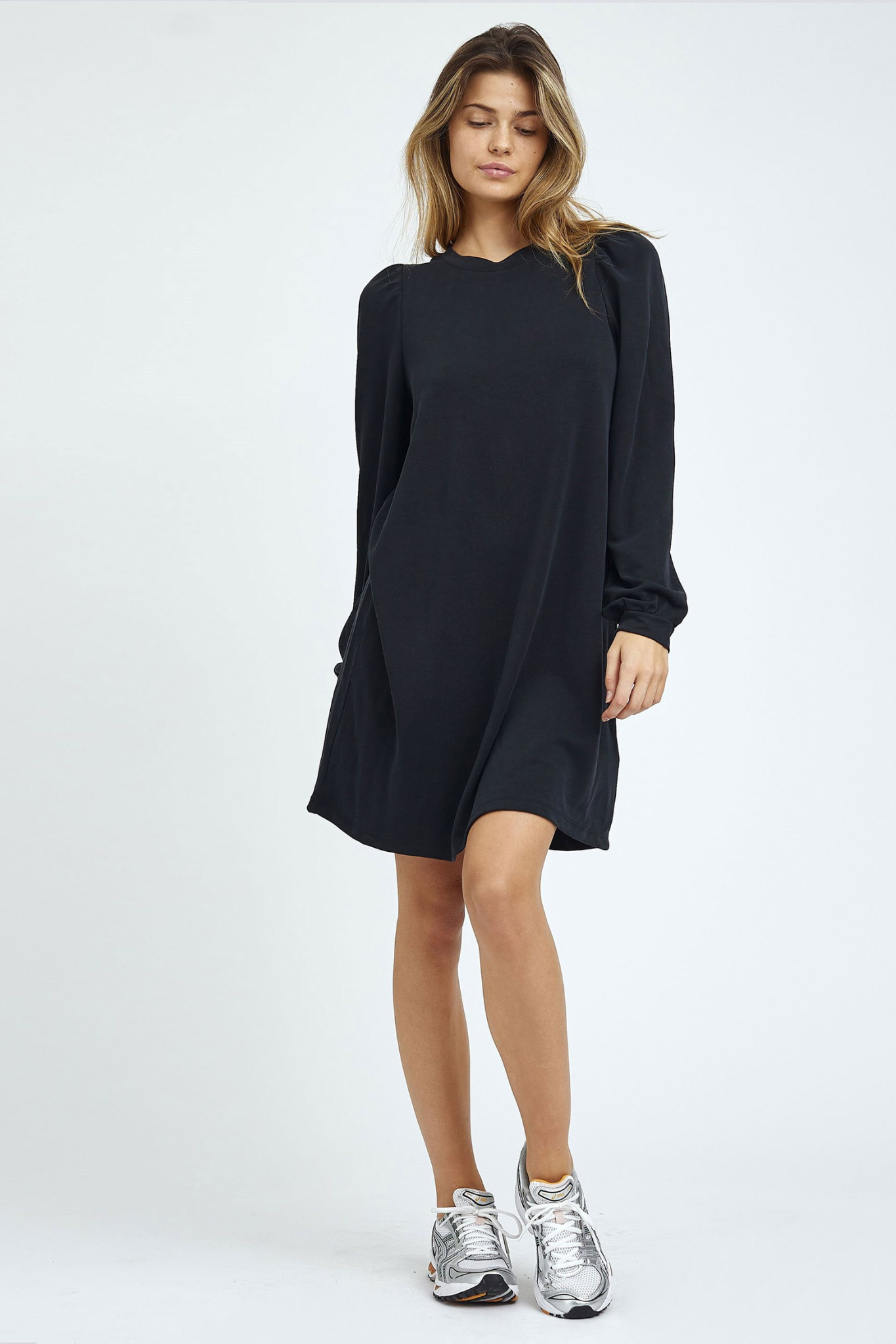 HEENA  BOSKO LUXE DRESS - BLACK