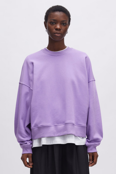 OVERSIZE EMIELIA SWEATER - ENGLISH LAVENDER