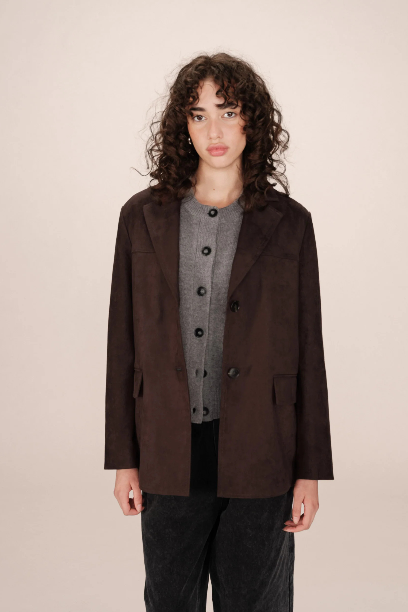SHANNON JAKET - CHOCOLAT