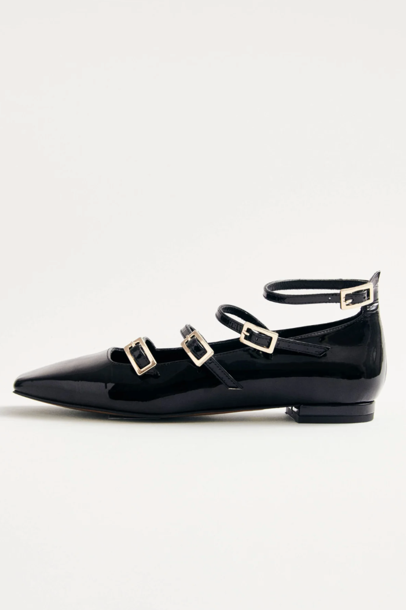 LUKE ONIX LEATHER SHOES - BLACK