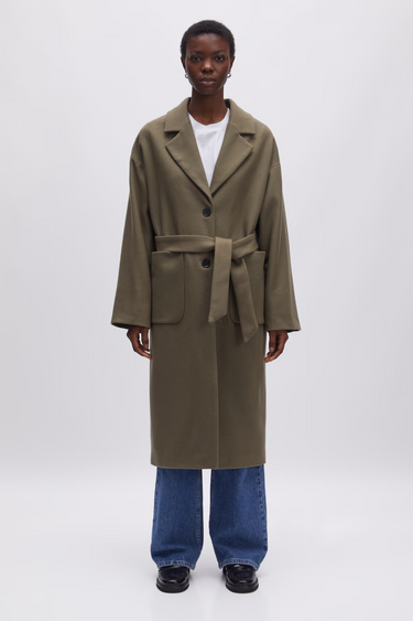 SANTO COAT - LIGHT KAKI