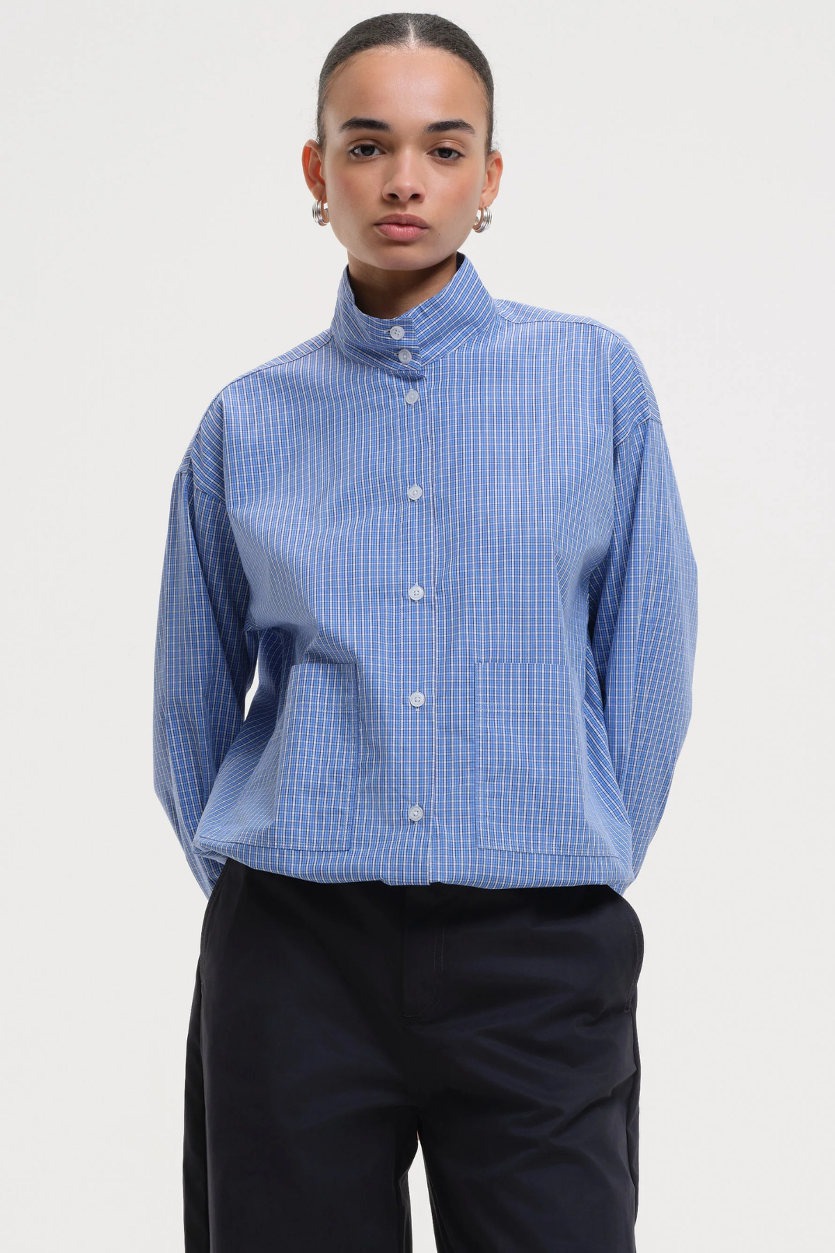 TASIA SHIRT - LIGHT BLUE