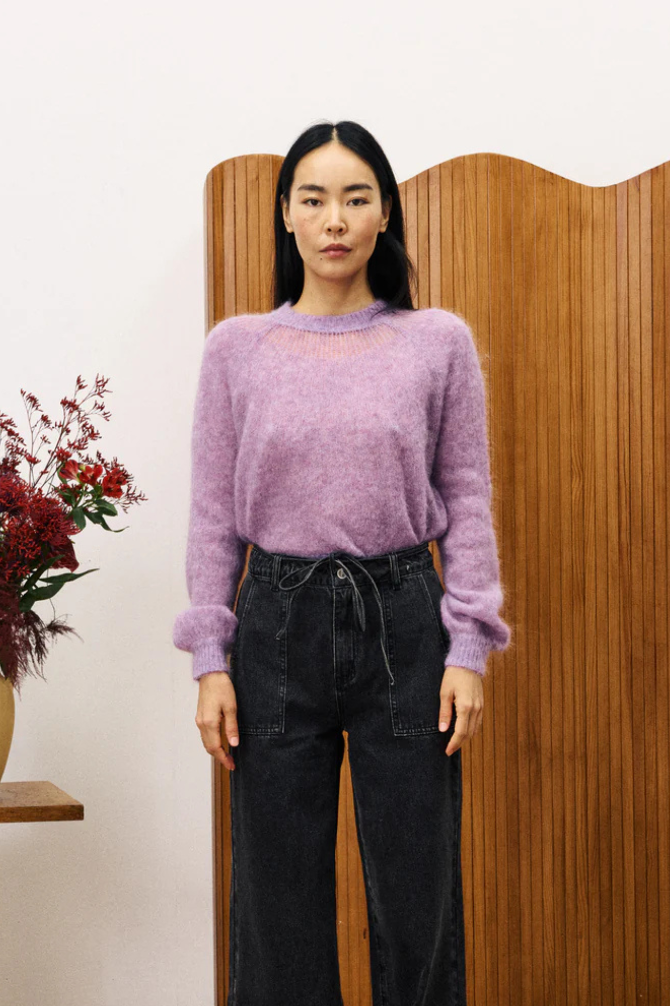 PIVOINE PULLOVER - VIOLET