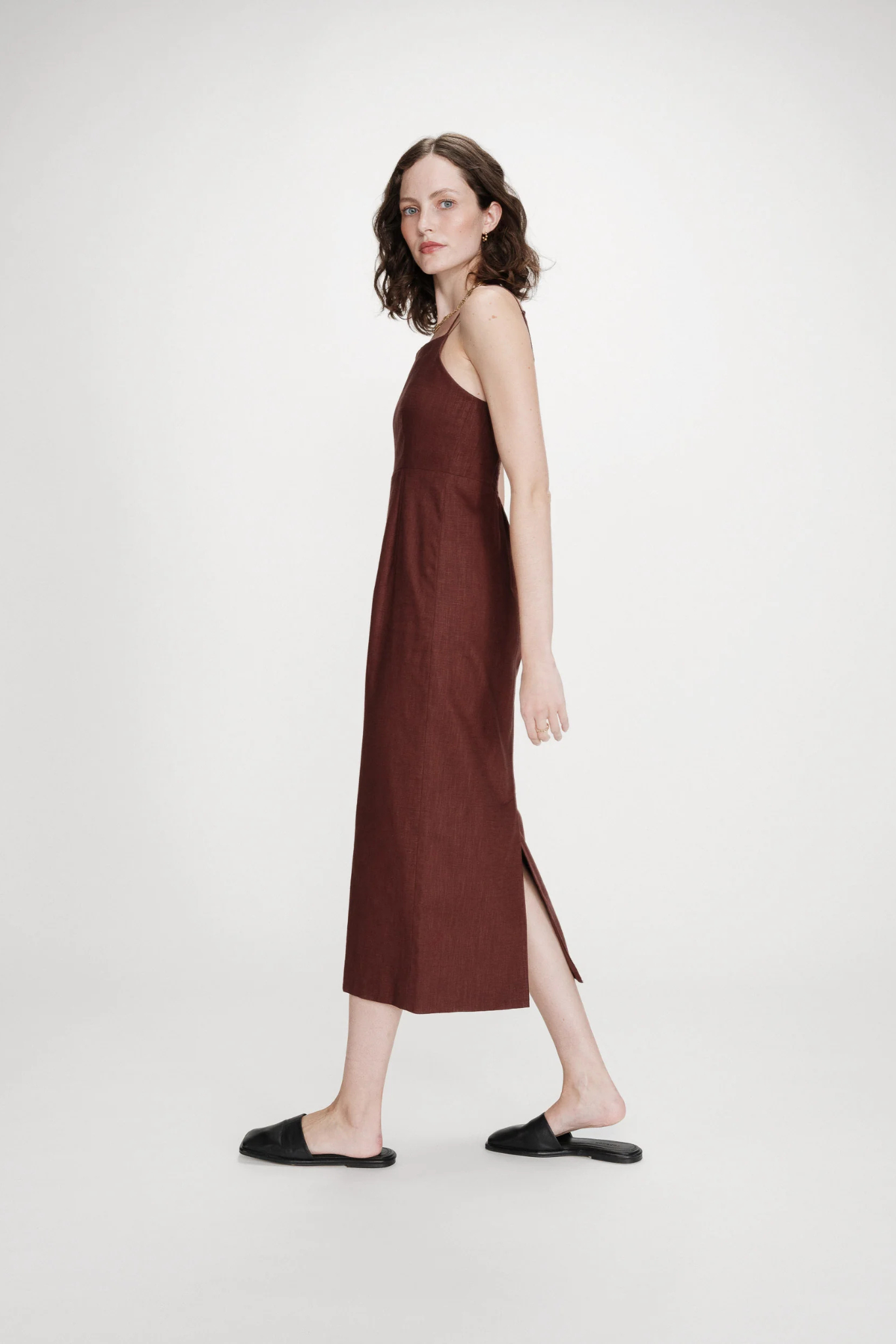 VERANYS DRESS - CHOCOLAT