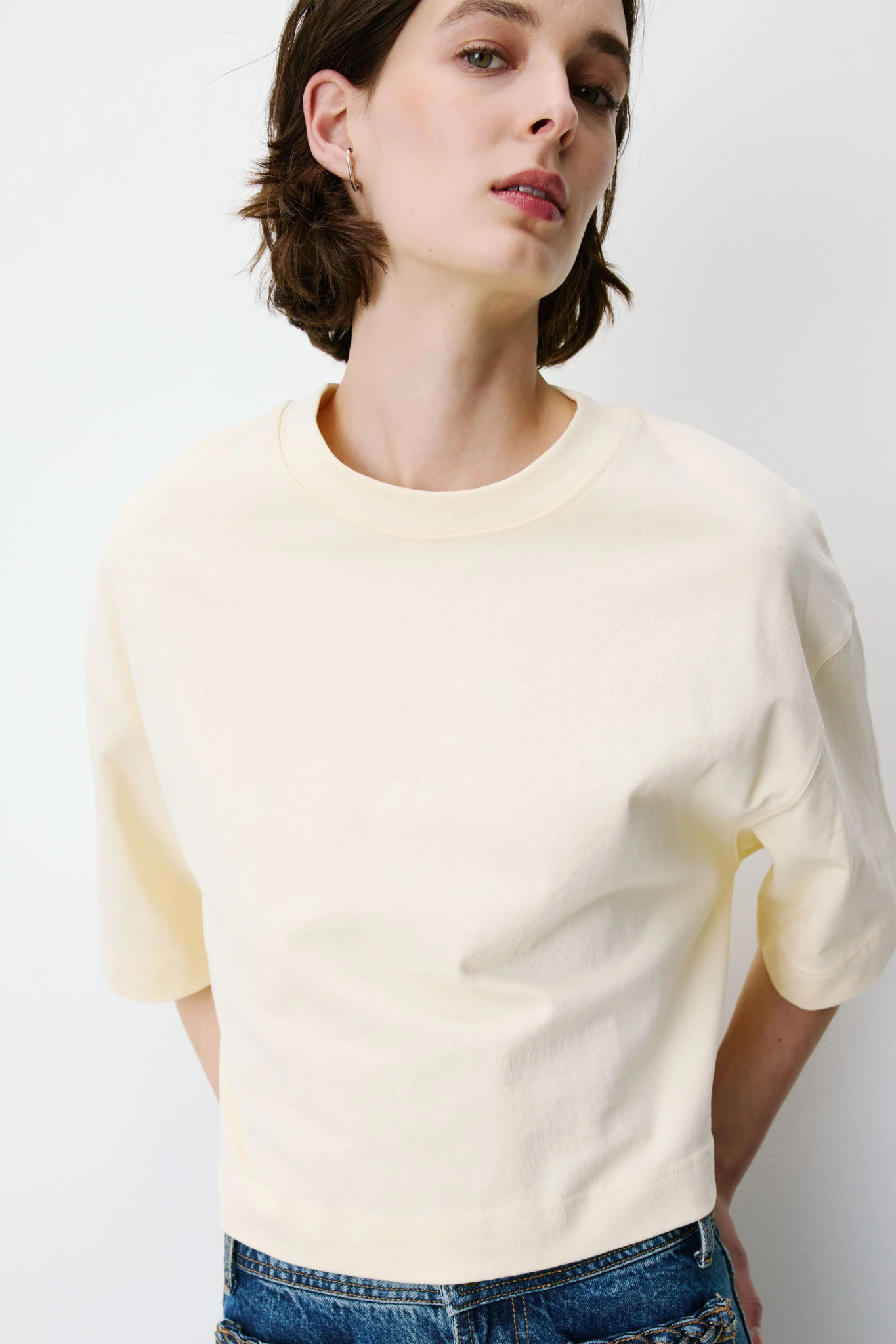 ARVEL T-SHIRT - VANILLE
