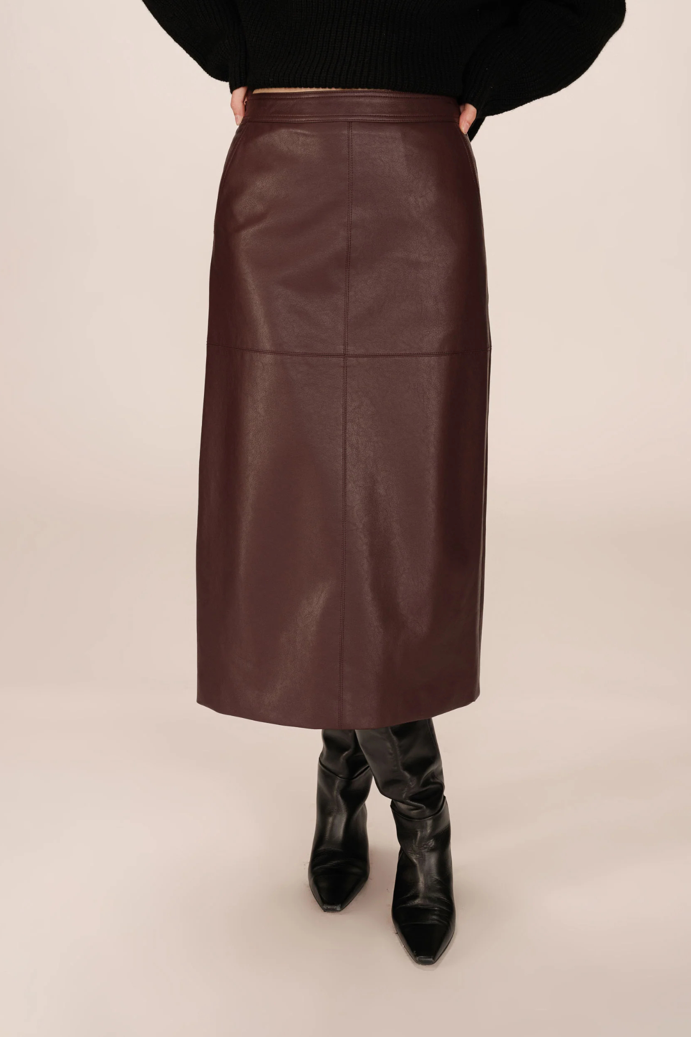 SIRENE SKIRT - BORDEAUX