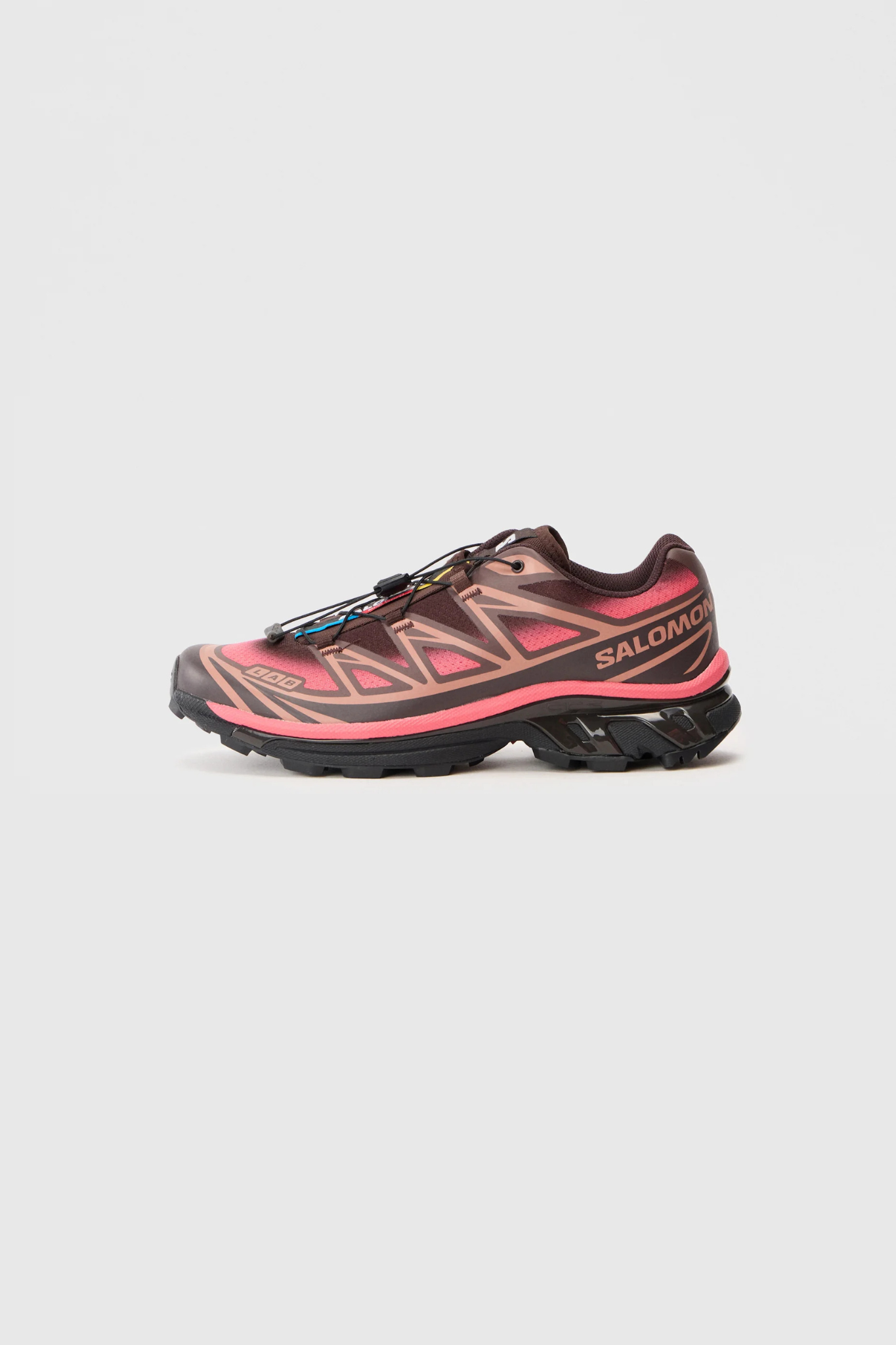 XT-6 SKYLINE WOMEN SNEAKERS - BLACK COFFEE/FRENCH ROAST/ ROUGE RED